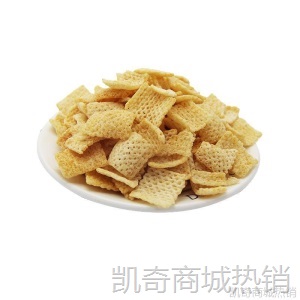 马来西亚进口D-Jack怒食鸟香脆虾味片椰香圈12g 一元怀旧膨化零食