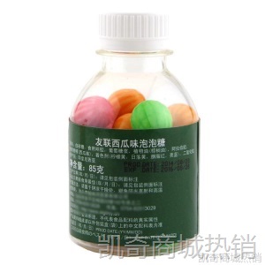 友联柠檬味/西瓜味泡泡糖印尼 原装进口 糖果办公司休闲零食批发