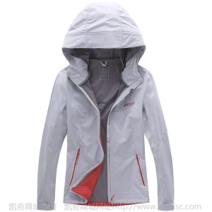 春秋户外软壳冲锋衣女薄款防水透气登山徒步服男弹力运动风衣外套