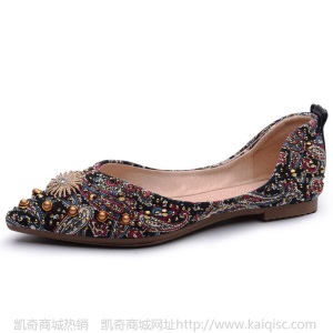 平底婚鞋女新娘鞋2020新款秀禾鞋红色结婚鞋孕妇中式绣花鞋子单鞋