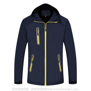 户外春秋薄款网格冲锋衣工作服防风防水广告印LOGO刺绣登山服定制