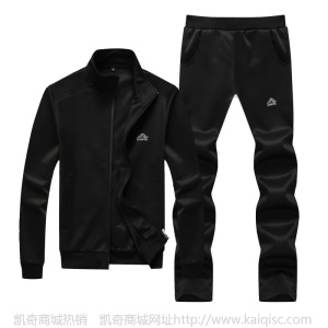 新款春秋男士运动休闲套装立领长袖棒球服外套学生卫衣厂家直供