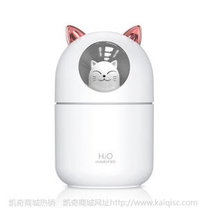 凯奇新款萌宠加湿器usb喷雾夜灯静音卧室家用迷你香薰空气净化器