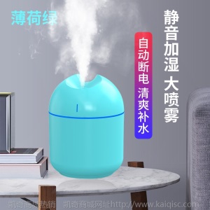 凯奇新款萌宠加湿器usb喷雾夜灯静音卧室家用迷你香薰空气净化器