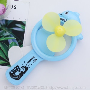 大号手压风扇夏季新款卡通儿童玩具迷你手摇小风扇创意送礼物赠品