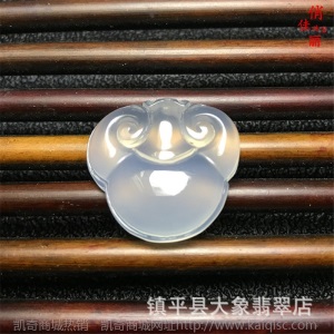 厂家批发 玛瑙白玉髓玉器饰品 吊坠挂件观音佛貔貅葫芦平安扣如意