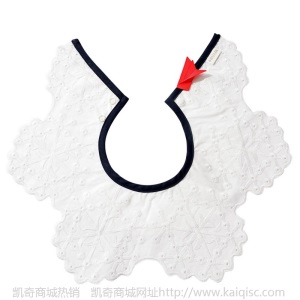360旋转圆形口水巾宝宝吃饭围兜围嘴三角巾母婴用品外贸定做定制