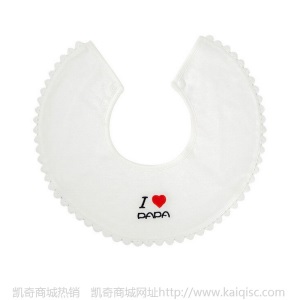 360旋转圆形口水巾宝宝吃饭围兜围嘴三角巾母婴用品外贸定做定制