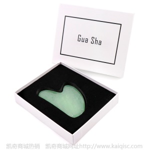 批发玉石按摩滚轮脸部美容仪 粉晶刮痧玉石按摩器 玉石滚轮套装