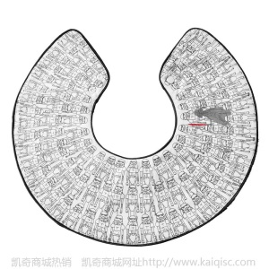 360旋转圆形口水巾宝宝吃饭围兜围嘴三角巾母婴用品外贸定做定制