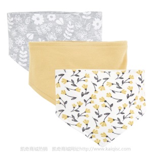 凯奇口水巾3件套春秋母婴用品婴儿围兜2020新款三角巾围嘴厂家