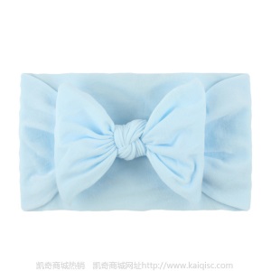 欧美新款儿童饰品 柔软尼龙蝴蝶结宝宝发带 可爱公主尼龙发饰