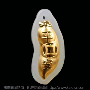 金镶玉批发和田玉吊坠玉坠赠品珠宝玉器首饰促销礼品厂家直销