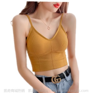夏季女士美背吊带背心网红性感内搭修身无袖时尚小打底衫上衣批发