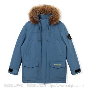 男士中长款羽绒服新款帅气潮流加厚冬季潮牌情侣款保暖外套