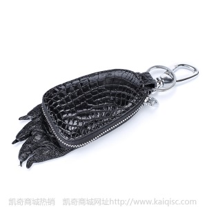 产地货源批发鳄鱼皮爪子钥匙包 真皮多功能汽车钥匙包一件代发