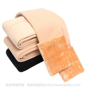 浪莎打底裤女外穿春秋款黑色保暖裤加绒加厚棉裤秋冬光腿肉色神器