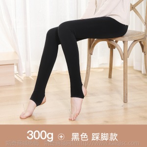 浪莎打底裤女外穿春秋款黑色保暖裤加绒加厚棉裤秋冬光腿肉色神器