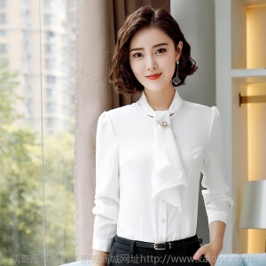秋冬新款长袖职业装中长款女风衣韩版修身商务白领酒店经理工作服
