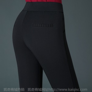 冬季新款显瘦加绒加厚外穿打底裤女修身小脚铅笔保暖裤高腰妈妈裤