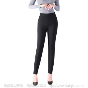 特厚蚕丝棉裤女外穿保暖裤显瘦修身大码休闲秋冬加厚加绒裤子女
