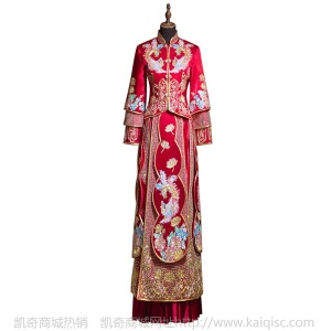 秀禾服2020新款结婚古装嫁衣婚纱中式新娘礼服龙凤褂秀和服风