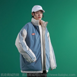 两面穿pu皮棉服女2020年冬季新款韩版立领宽松加厚棉衣棉袄面包服