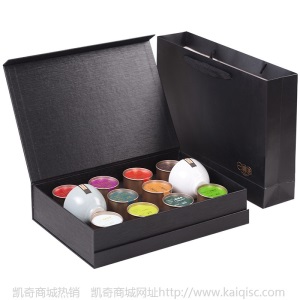 一罐茶 十款茗茶武夷金骏眉大红袍普洱小青柑小铝罐茶 茶叶礼盒装