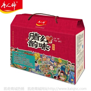 唐人神腊么韵味礼盒1.83kg 湖南地方特产美食香肠腊肠腊味礼盒