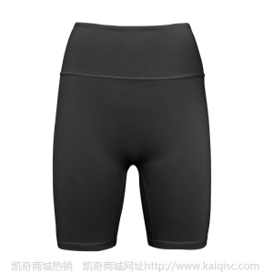 跨境瑜伽短裤女蜜桃臀紧身运动裤健身训练中裤速干弹力五分裤批发