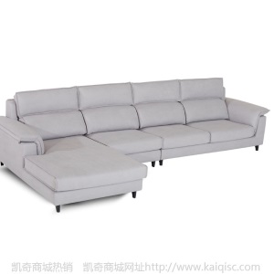 厂家现货 欧式科技布沙发 现代简约客厅组合小户型L型转角布沙发