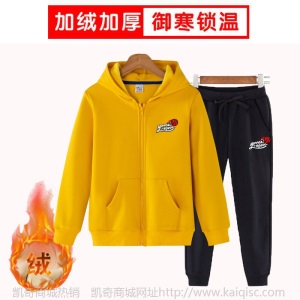 男童加绒外套冬季2020新款儿童中大童银狐绒加绒加厚外套批发童装