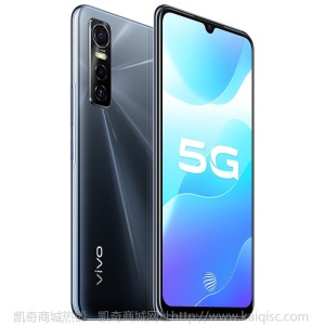 vivo S7e 5G手机 8GB+128GB 黑镜 前置3200万AI智慧美颜