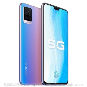 vivo S7 5G手机 前置4400万AF双摄自拍 后置6400万超感光夜摄 双模5G全网通手机 8GB+128GB