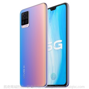 vivo S7 5G手机 前置4400万AF双摄自拍 后置6400万超感光夜摄 双模5G全网通手机 8GB+128GB