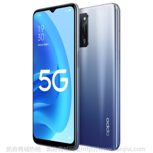 OPPO A55 双模5G 超大存储 5000mAh超大电池 长续航 后置AI三摄 亿级像素超清画质 6+128GB 轻快蓝