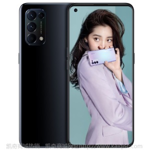 【24期免息】OPPO Reno5 5G系列 oppo手机6400万四摄闪充opporeno5pro Reno5 极光蓝