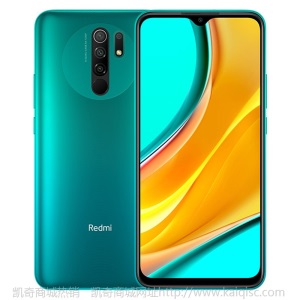 Redmi 9 全场景AI四摄 高性能游戏芯 4GB+64GB 碳素黑 游戏智能手机