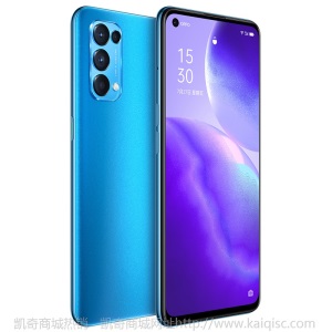 【24期免息】OPPO Reno5 5G系列 oppo手机6400万四摄闪充opporeno5pro Reno5 极光蓝