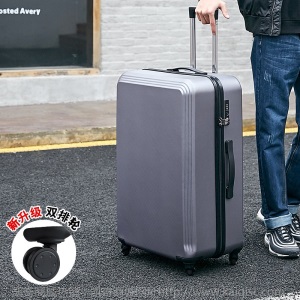 批发定制24寸行李箱万向轮旅行箱20寸PC铝框拉杆箱潮流登机箱包女
