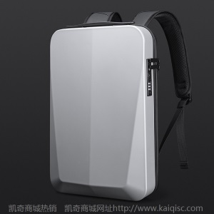 BANGE新款商务背包男塑硬壳电脑包男士双肩包防水usb箱包backpack