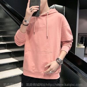 卫衣男2021新款纯色上衣休闲百搭连帽韩版潮牌学生外套男士潮款
