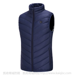 加热马甲男款冬季全身发热衣服保暖usb立领充电智能男士电热背心