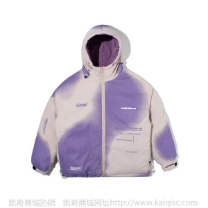工装棉服男冬季新款扎染连帽棉服潮牌男士冬装棉袄面包服男潮