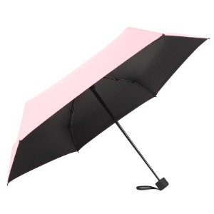 创意新款遮阳迷你胶囊五折雨伞防晒折叠口袋伞定制logo晴雨五折伞