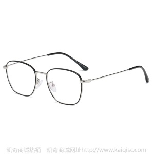 防蓝光抗辐射电脑眼镜男护眼睛平面平光镜框女近视镜配无度数潮流