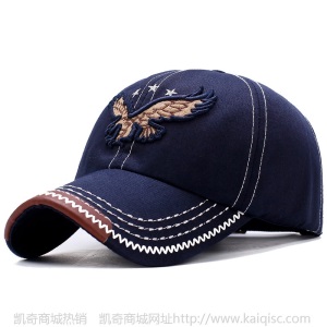 跨境新品老鹰棒球帽子男女士春夏户外防晒刺绣鸭舌帽休闲太阳帽