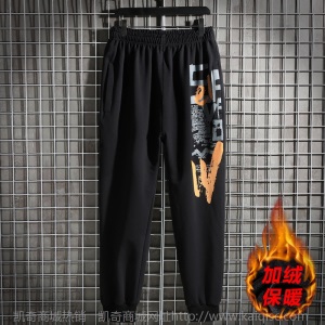 朋克针织套装 男士潮胖大码套装4XL-10XL休闲舒适 运动秋冬