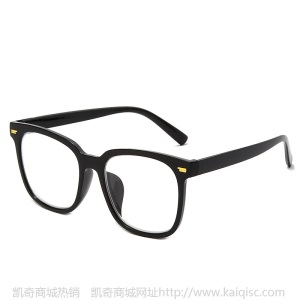 新款大框防蓝光眼镜框凯奇时尚网红眼镜女韩版学生近视成品眼镜