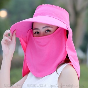 厂价批发劳保工人女士夏季骑行防晒遮阳护脸防紫外线大沿帽采茶帽